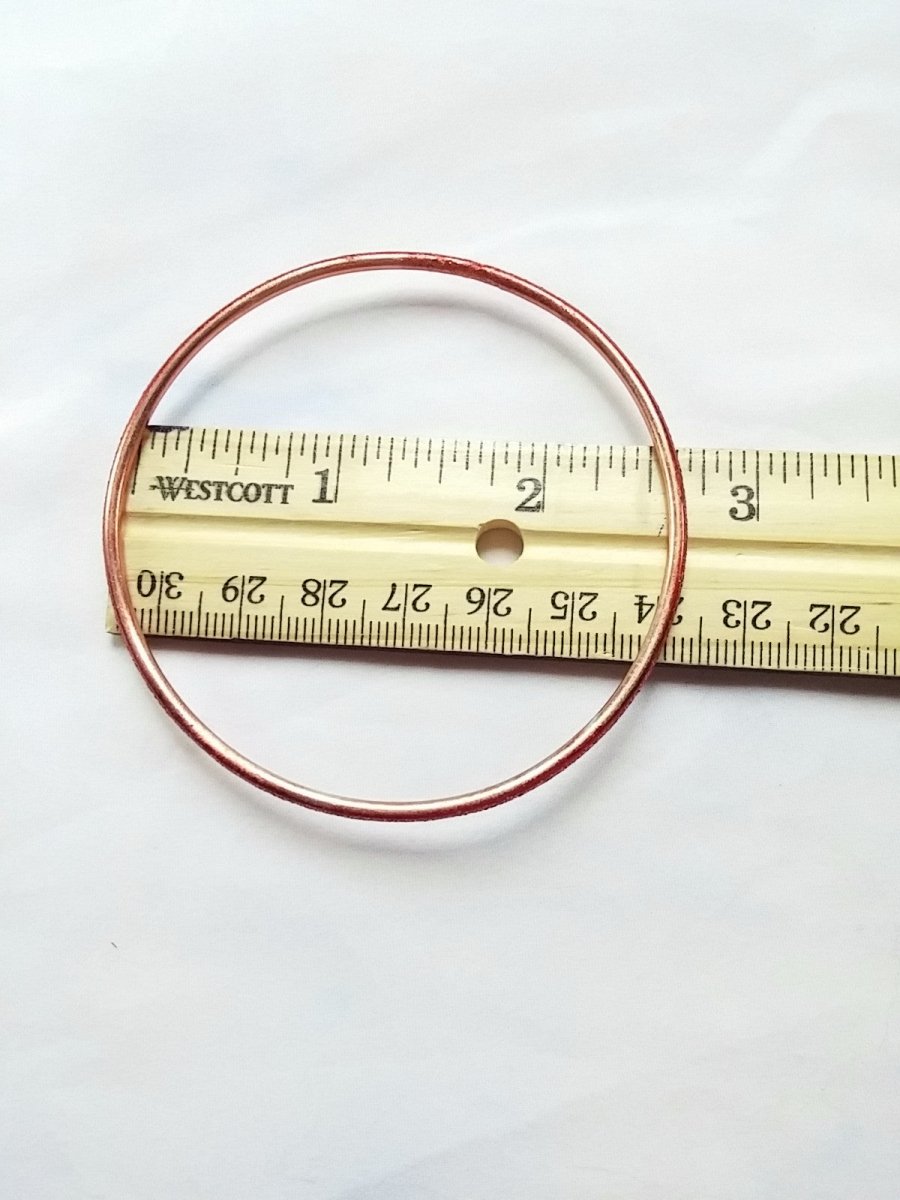 Classic 80s Bangle Bracelets - Silver Tone Red Accents Funky Mixed Styles - Dirty30 Vintage