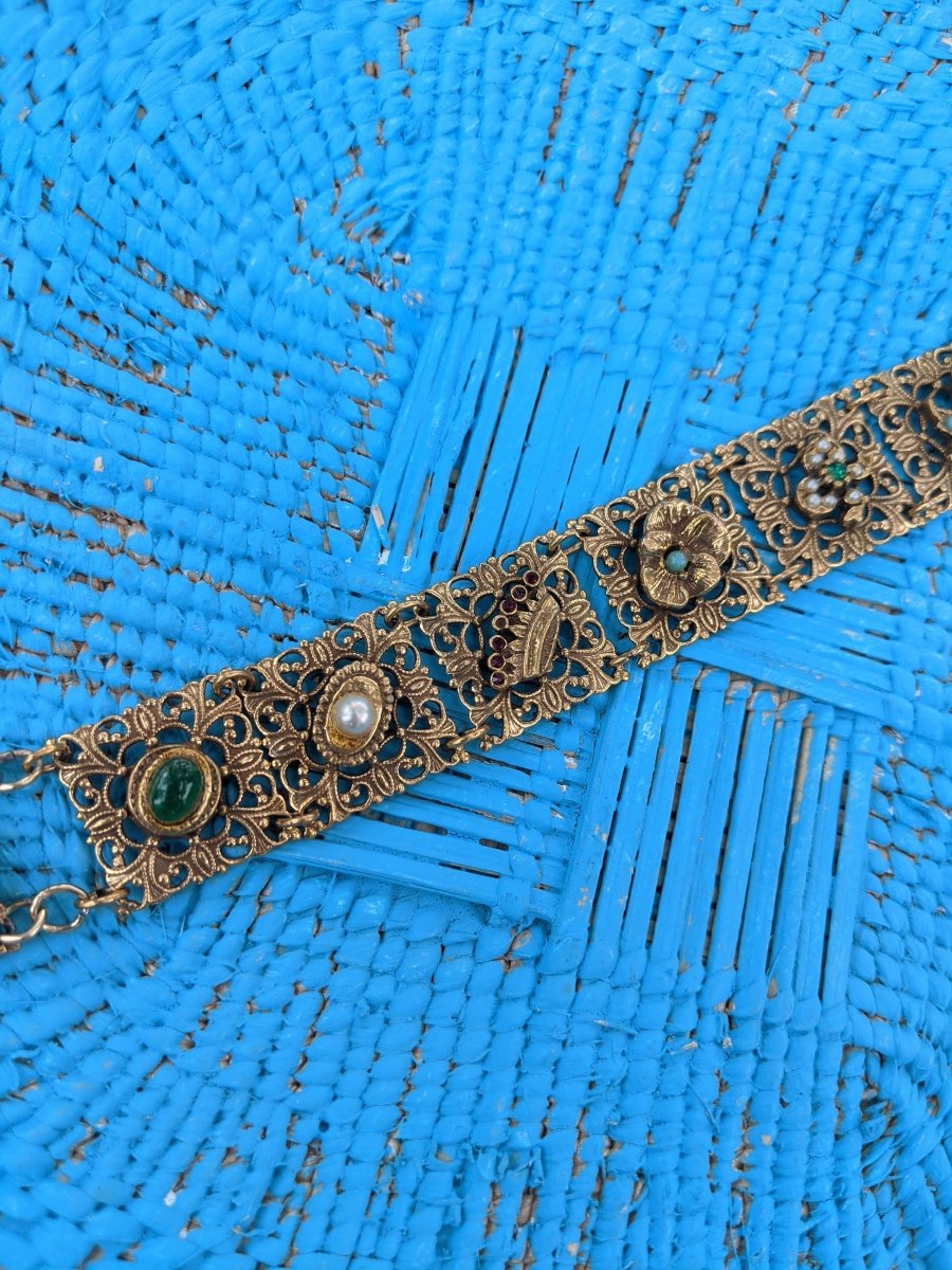 Goldette Victorian Revival Bracelet - Dirty30 Vintage