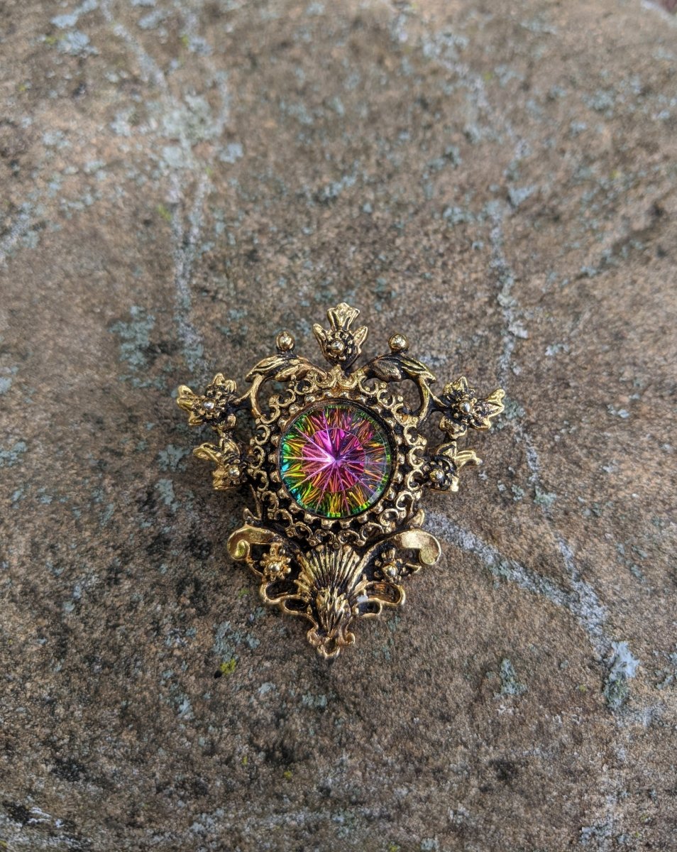 Holograph Brooch - Dirty30 Vintage