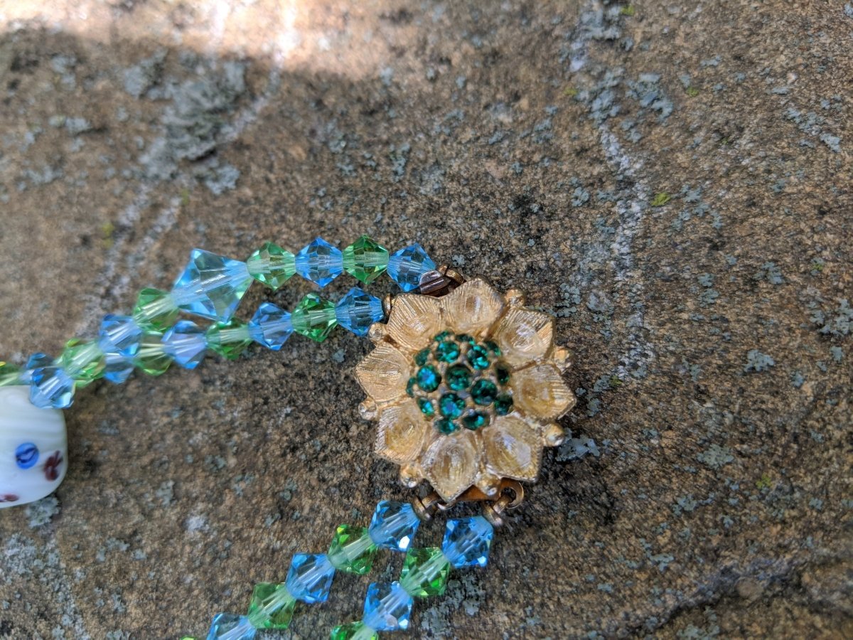 Millefiori Multi Strand Necklace - Dirty30 Vintage
