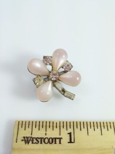 Pink Moonglow Brooch - Dirty30 Vintage