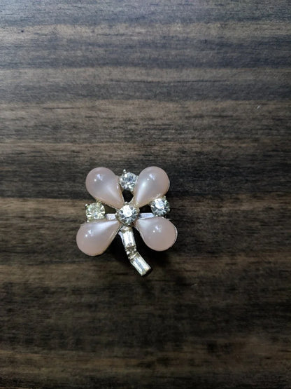 Pink Moonglow Brooch - Dirty30 Vintage