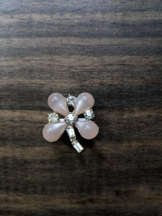 Pink Moonglow Brooch - Dirty30 Vintage
