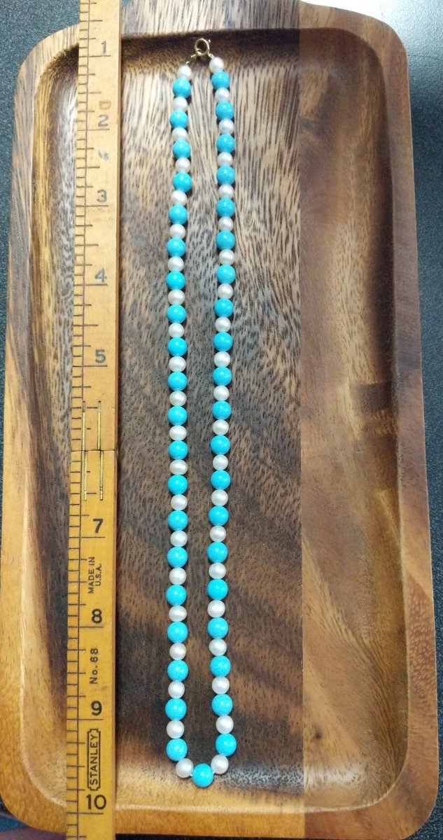 RARE Sleeping Beauty Necklace - Dirty30 Vintage