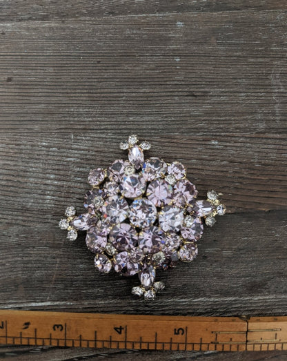 Rhinestone Brooch - a stunner! - Dirty30 Vintage