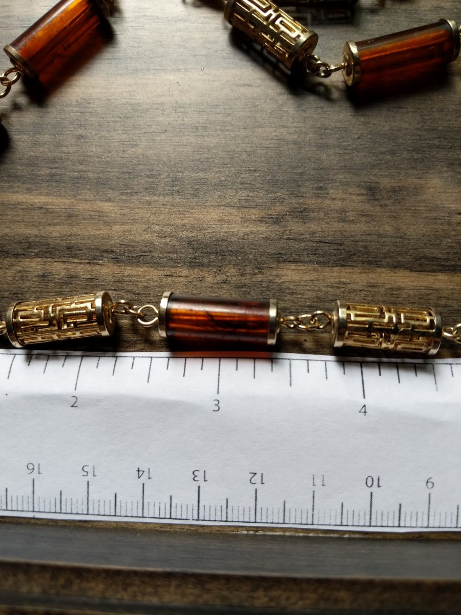 Sarah Coventry Asian Inspired Necklace - Dirty30 Vintage