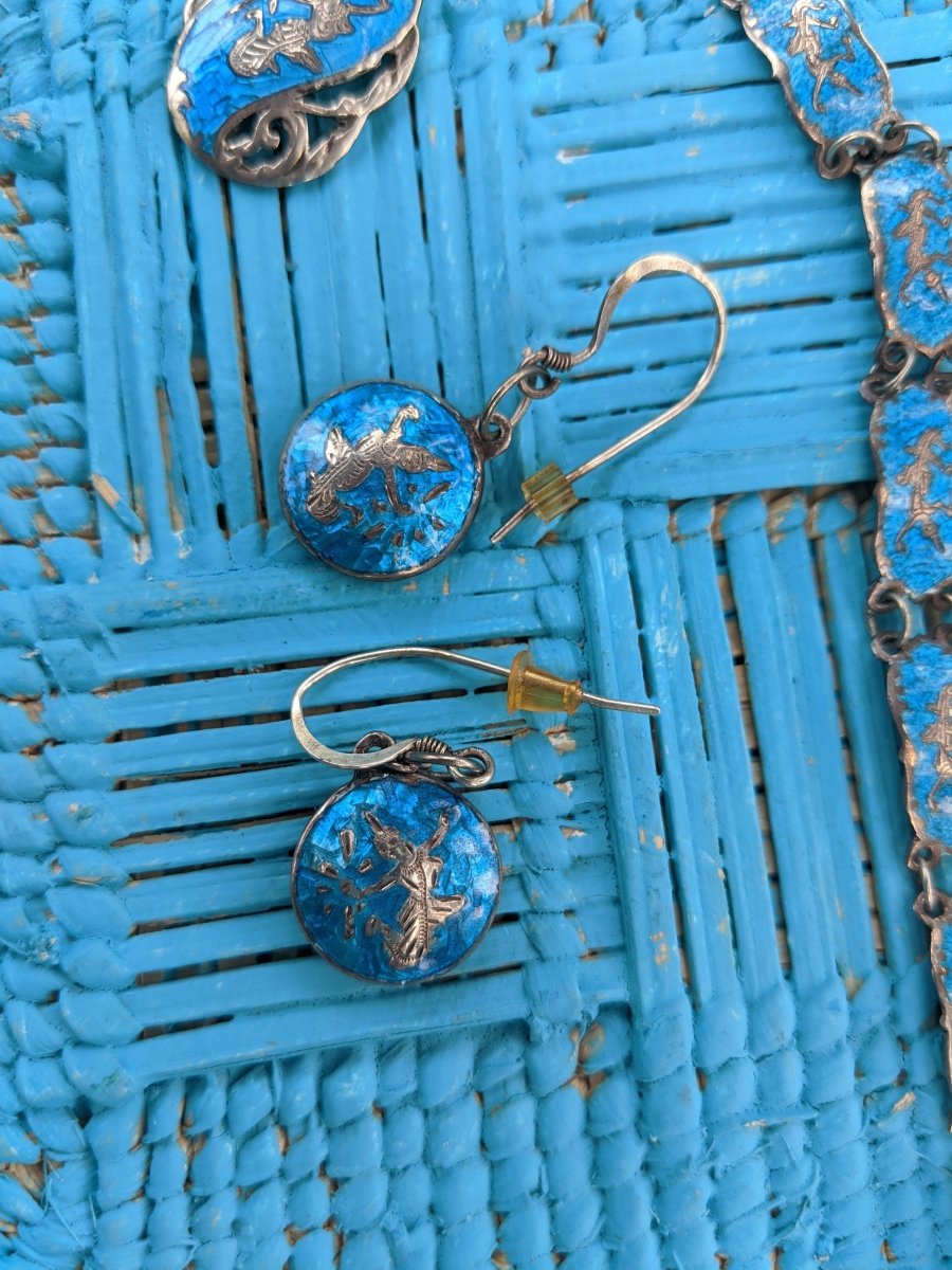 Siam Sterling Signed Set - Dirty30 Vintage