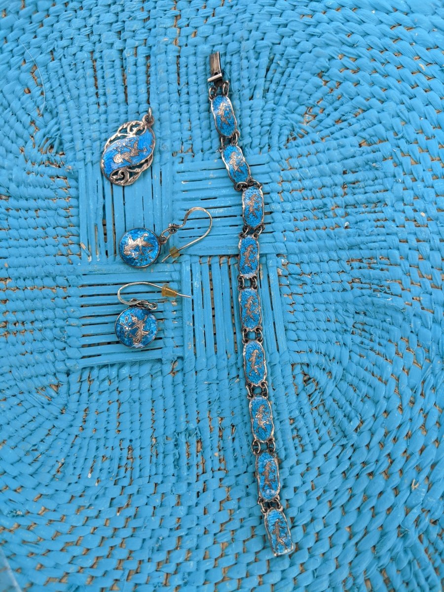 Siam Sterling Signed Set - Dirty30 Vintage
