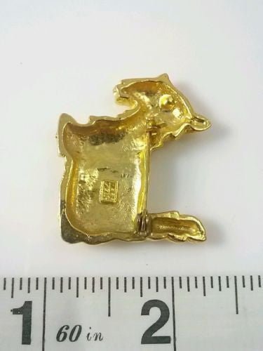 Vintage AAI Brooch Pin Scotty Dog Scottish Terrier - Dirty30 Vintage