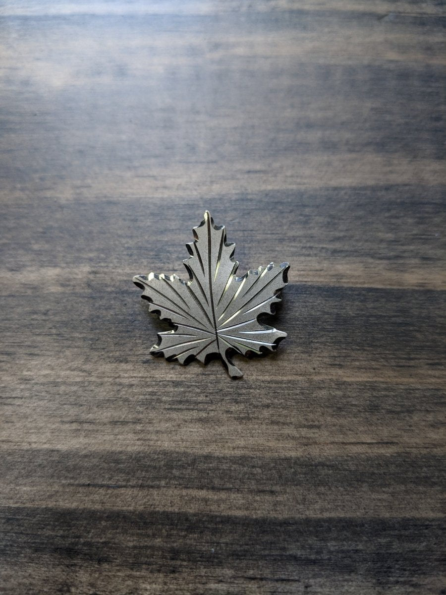 Vintage Bond Boyd Sterling Silver Maple Leaf Brooch - Dirty30 Vintage
