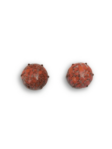 Vintage Button Screw Back Earrings - Dirty30 Vintage