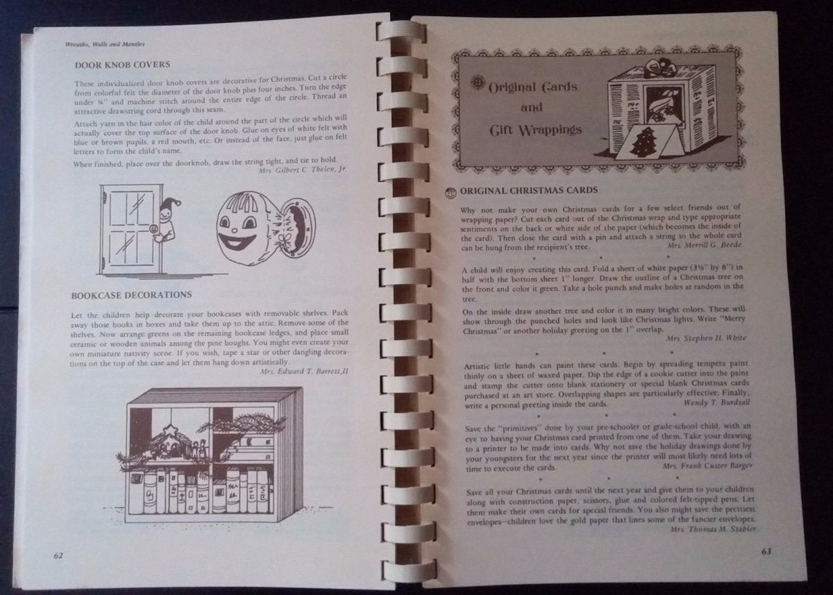 Vintage Christmas Book - "Think Christmas" 1970s Crafts, Recipes, Gifts - Dirty30 Vintage