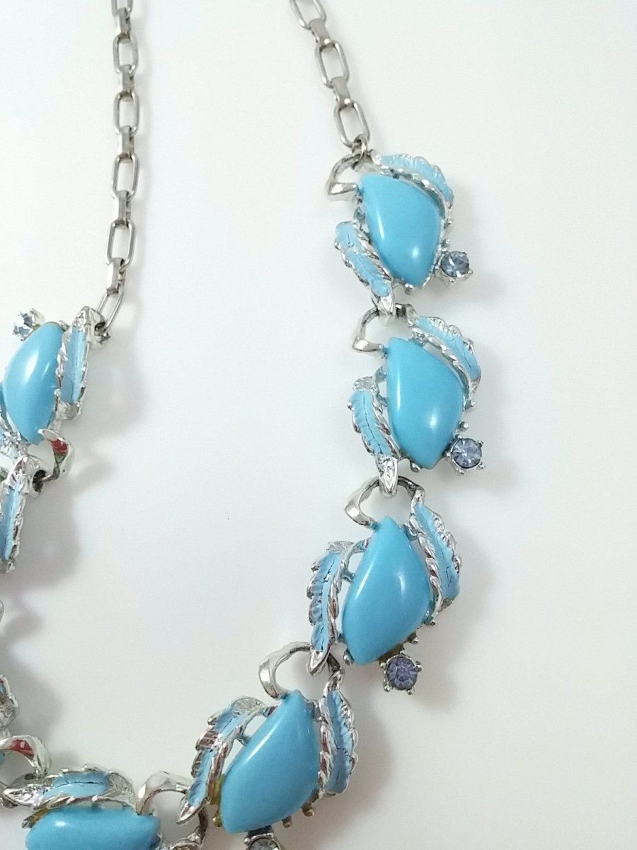 Vintage Thermoset Necklace and Earring Set - Dirty30 Vintage